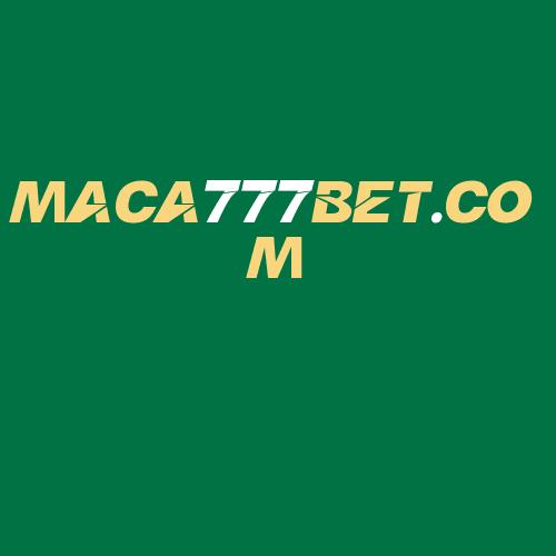 Logo da MACA777BET